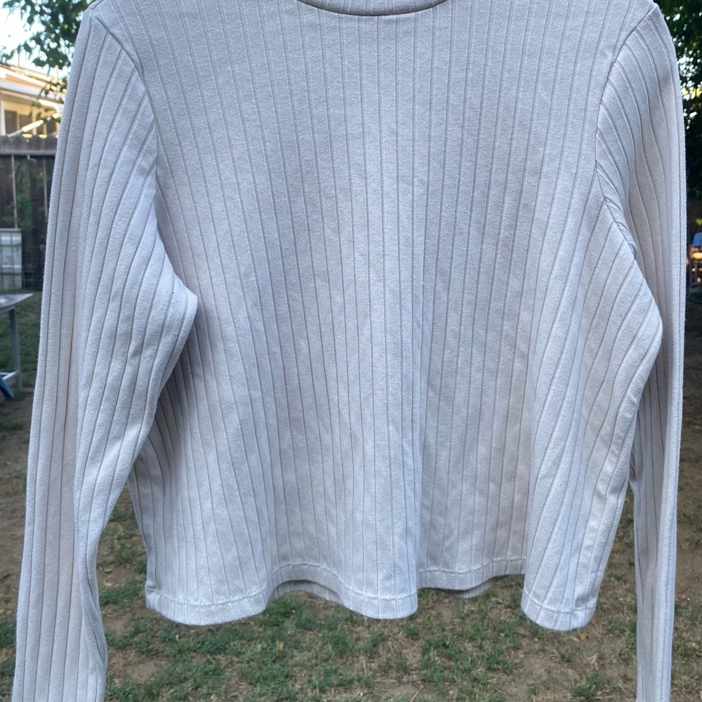 Old Navy Long Sleeve Crop-Top